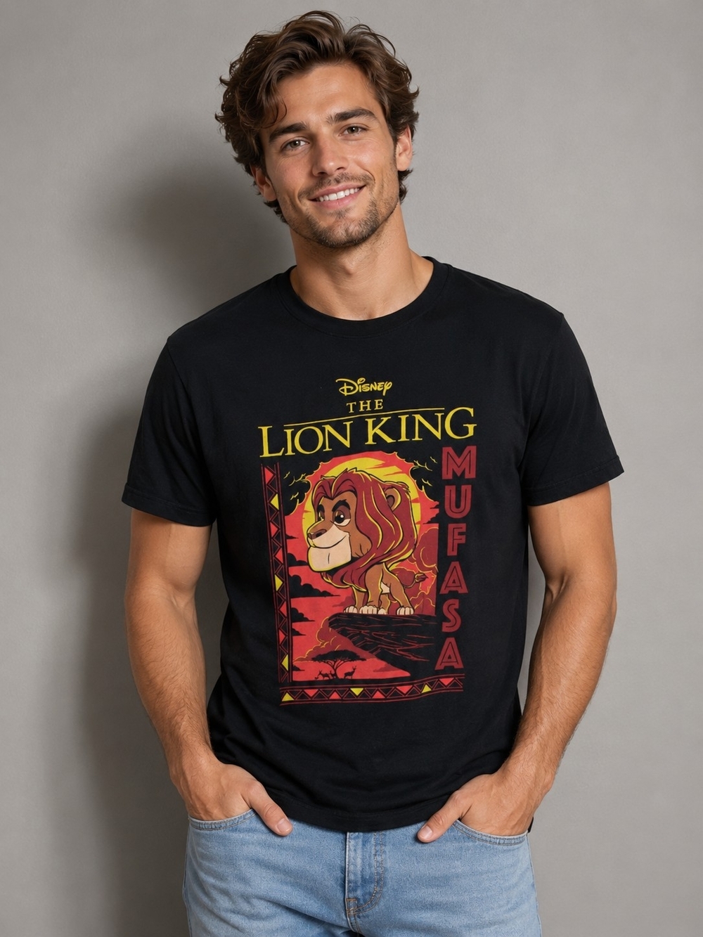 Disney The Lion King Mufasa Tee Size L